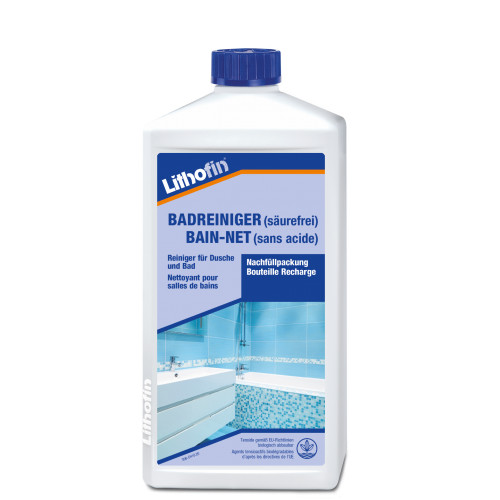 BAIN-NET -sans acide- 1 litre (pour recharge)